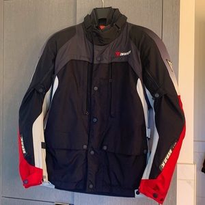 Dainese Men's Black and Red Performance Jacket